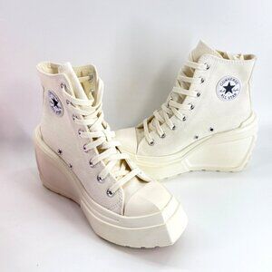 Converse Chuck 70 De Luxe Wedge White Converse Women Size 6